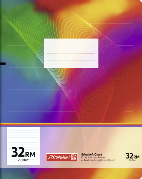 Schulheft Quart Lin32 m RM20Bl