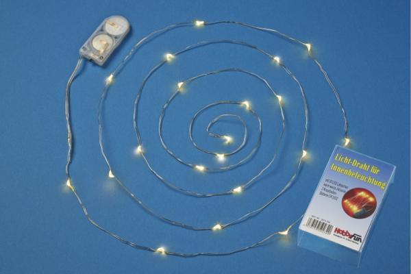 HobbyFun Leuchtdraht mit 20 Lampen - 3910748