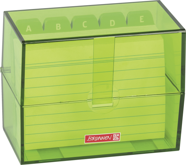 Karteibox A7 gefüllt kiwi - 102057052