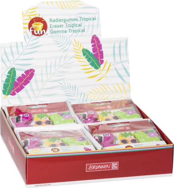 Radiergummi 3er Set Tropical - 102737902