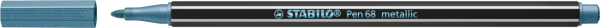 STABILO Fasermaler Pen 68 metallic blau