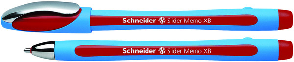 Schneider KugelschreibSlider Memo XB Rot