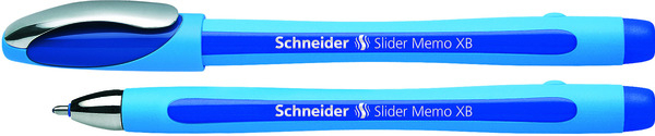 Schneider KugelschreibSlider Memo XB Bla