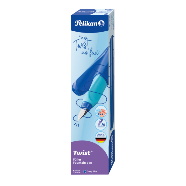 Pelikan Twist Füllhalter Deep Blue, dunk - 56814737