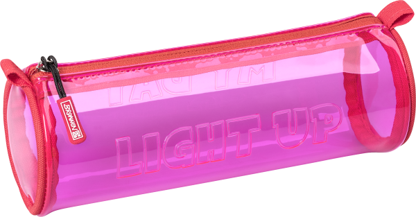 Schlamper-Etui Light Up pink - 104911507