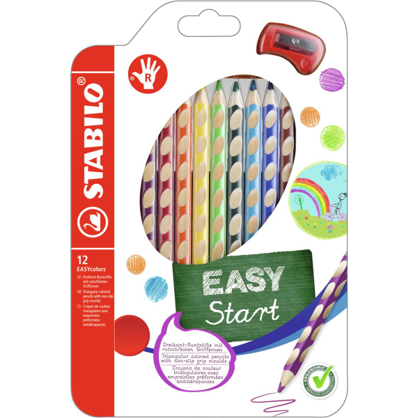 Stabilo EASYcolors Farbstifte 12er Etui