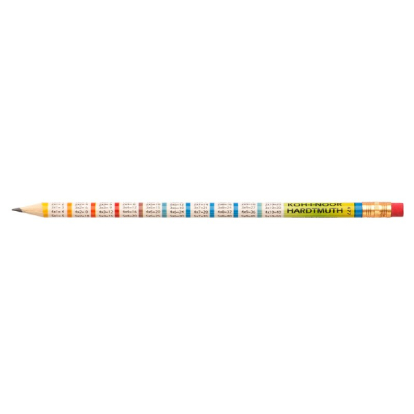 Koh-i-noor Bleistift 1x1 mit Radiergummi