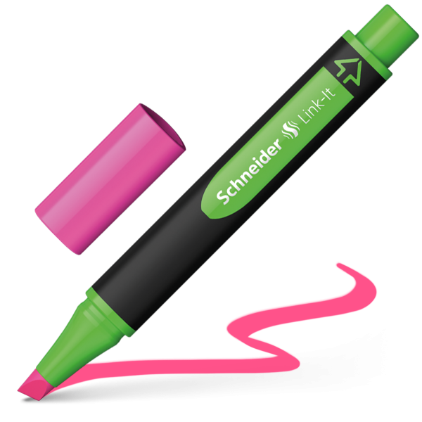 Schneider Textmarker Link-it rosa