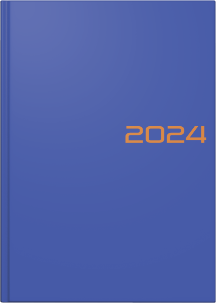 Buchkalender A5 blau, - 1079561034