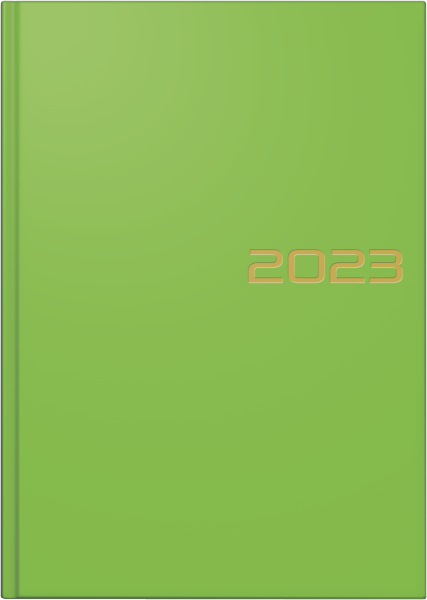 Buchkalender A5 grün, - 1079561533
