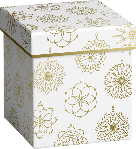 Geschenkbox 11x11x12cm Jamila ws - 2551538196