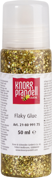 Flaky Glue 50ml gold regenbogen - 218099175