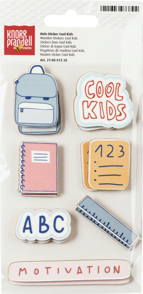 Holz-Sticker Cool Kids 14er - 218001328