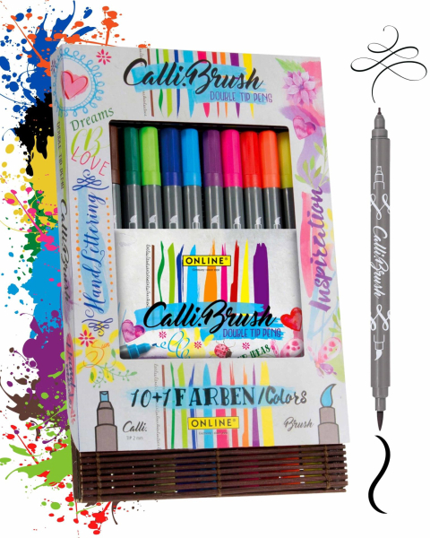 ONLINE Calli.Brush Pens Double Tip - 50629