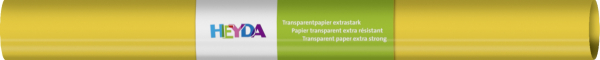 Heyda Transparentpapier sonnengelb - 204822310