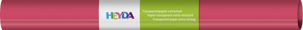 Heyda Transparentpapier mittelrot - 204822324