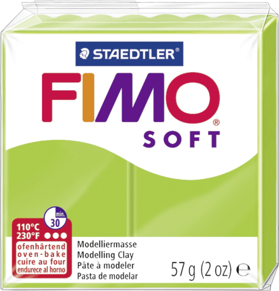 Fimo soft apfelgrün  Modelliermasse