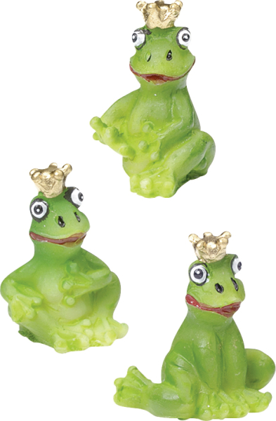 KnorrPrandell Frosch 2,5cm grün 3 Stück - 218040088