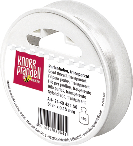 Knorr prandell Perlonfaden 0,15mm 50m - 218048150