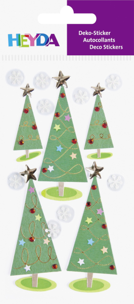 Heyda Sticker Weihnachtsbäume - 20-3780702