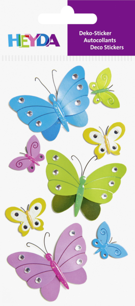 Heyda Sticker Schmetterlinge - 20-3780710