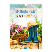 Trötsch Wandkalender Gartenfreunde 2024