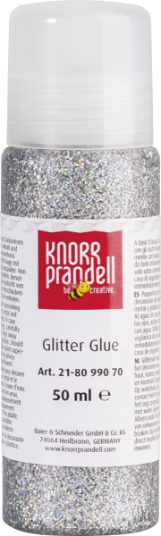 KnorrPrandel Glitter Glue 50ml silber re - 218099070