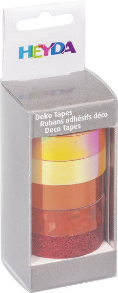 Heyda Deko Tape Mix orange 5er - 203584517