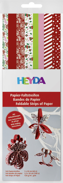 Heyda Papierstreifen rt/ws 130g 160 St