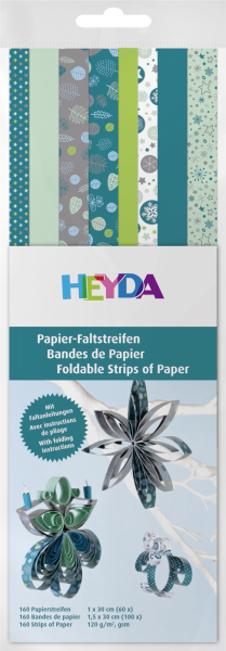 Heyda Papierstreifen tk/mint 130g 160 St