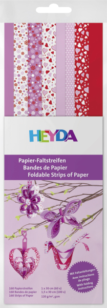 Heyda Papier-Faltstreifen 160 Stück 30cm - 204875662