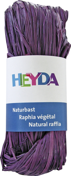 Heyda Naturbast 204887793 violett 50g - 204887785