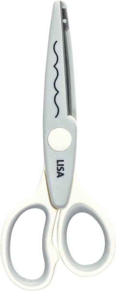 Zierrandschere 16cm Motiv Lisa - 204888014