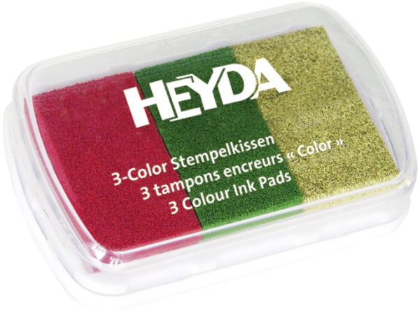 Heyda Stempelkissen 3-Color Christmas - 204888467