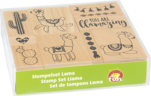 Stempelset Lama 10er