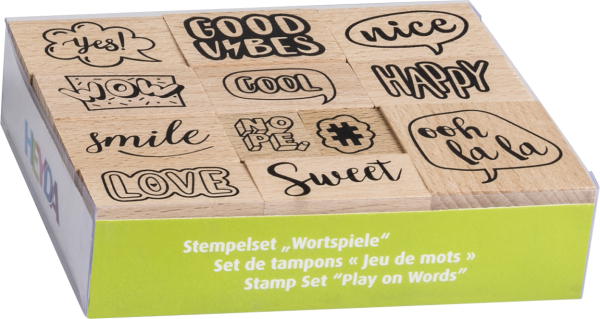 Stempelset Wortspiele - 204888682