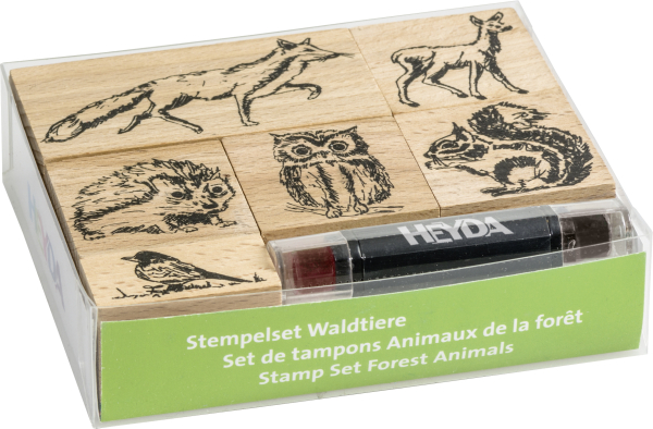 Heyda StempelSet Waldtiere - 204888695