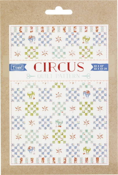 Tilda Quilt Muster Zirkus - 211481415