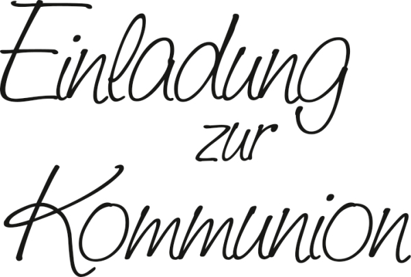 Stempel Einladung zur Kommunion1