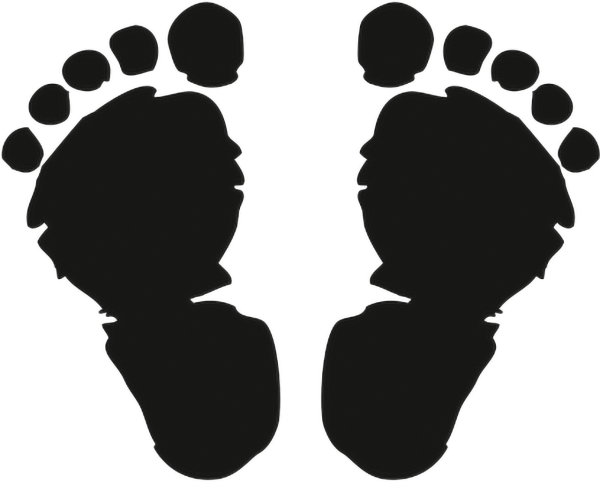 Stempel Footsteps - 211801205