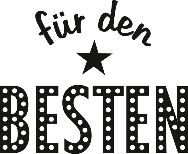 Stempel rund für den Besten - 211803008