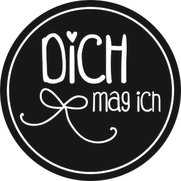 Stempel rund Dich mag ich - 211803032