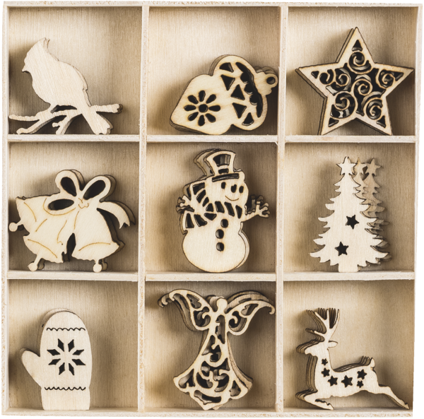 Holzbox Ornamente Weihnachten 4 - 2118521041