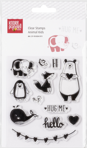 Clear Stamps Animal Kids