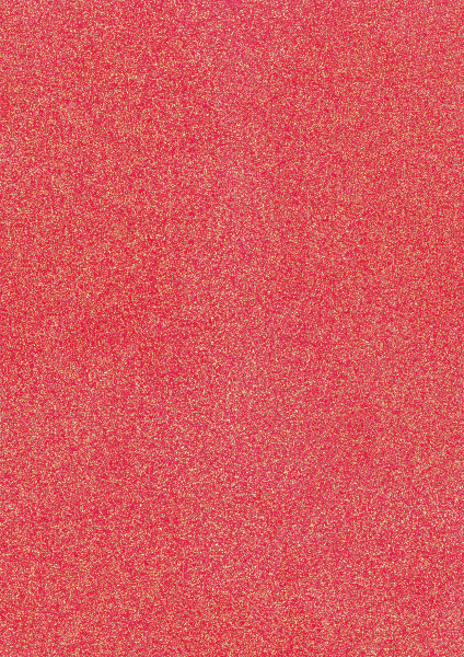 GlitterkartonA4 200g rot neon - 2118930032