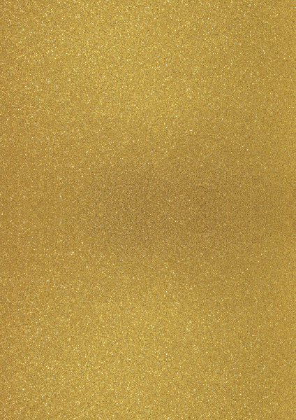 cArt-Us Glitterkarton A4  dunkelgold