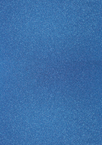 GlitterkartonA4 200g pfauenblau