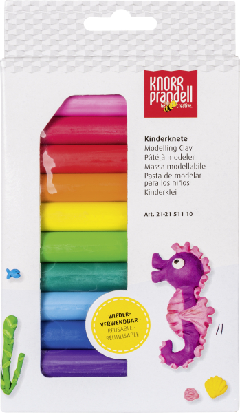 Kinderknete Mix 200g 12 Farben - 212151110
