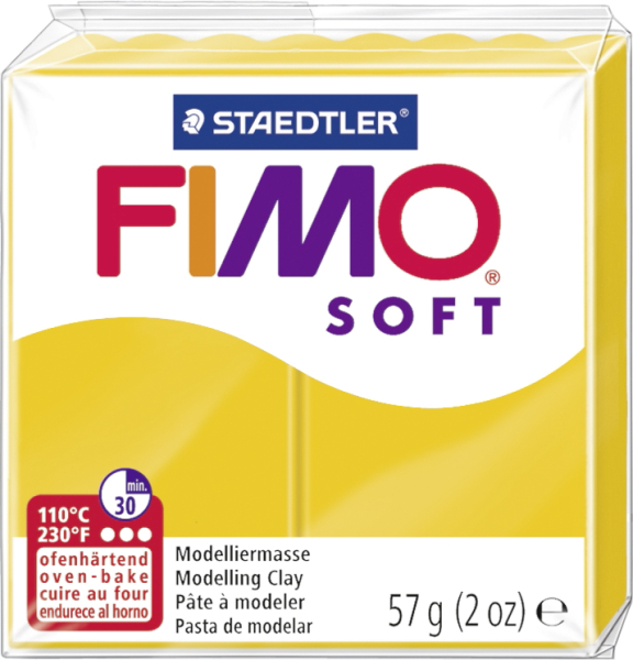 Fimo soft sonnengelb  Modelliermasse - 212152222