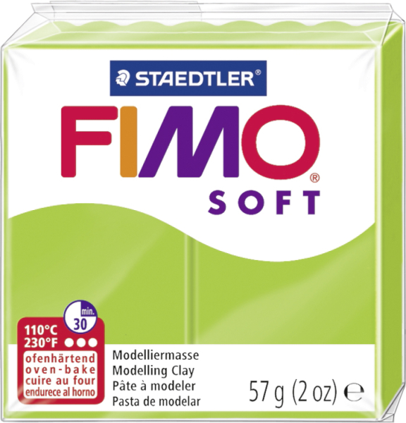 Fimo soft apfelgrün  Modelliermasse - 212152236